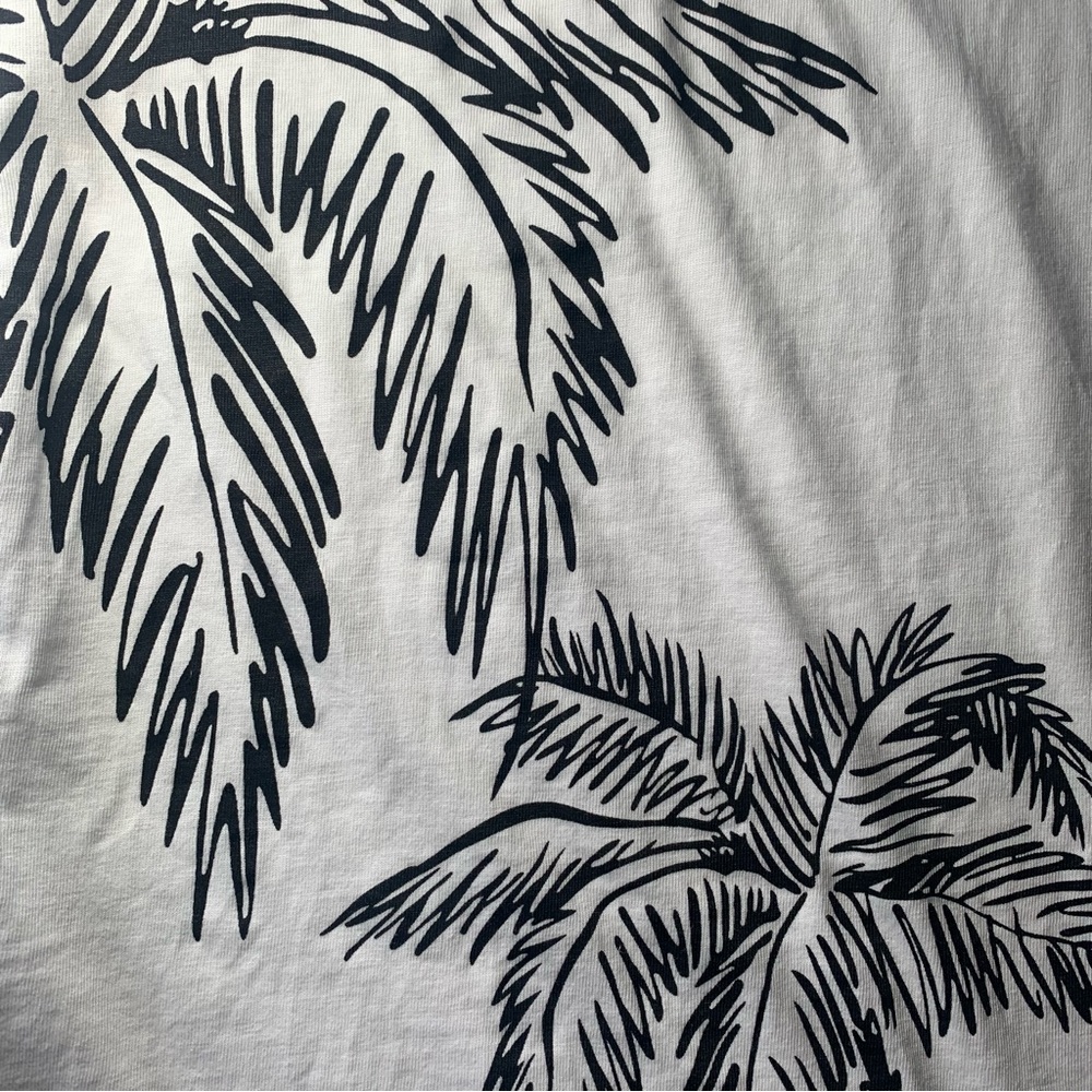 CRAFT AND FLOW VOYAGE‎ TROPICAL PALM BEACH T SHIRT MENS SMALL NWOT 100% cotton - Picture 2 of 9